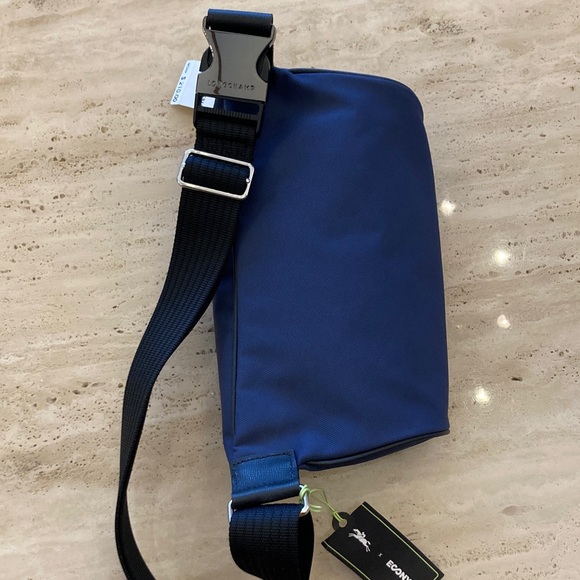 Longchamp Le Pliage Energy Medium Belt Bag | Navy - Picture 7 of 9